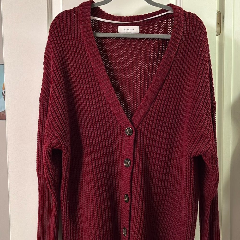 John + Jenn oversized cardigan